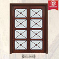 Schiebe- oder Scharnier-Holz-Glas-Türen mit Beleved-Glas